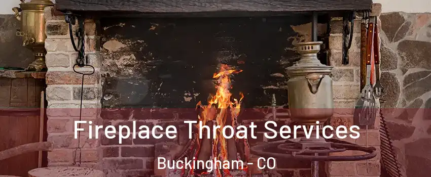 Fireplace Throat Services Buckingham - CO